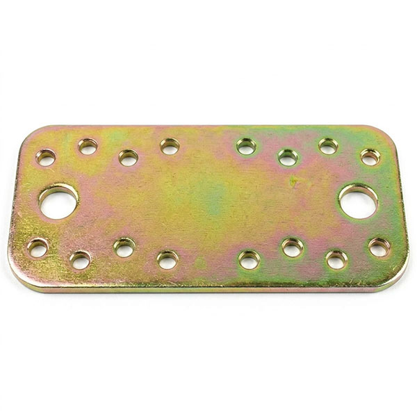 MINUTEX Piastra Giunzione Diritta MM130X55X2,5 Acciaio Zincato - MINUTEX